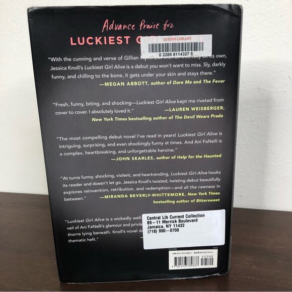 Luckiest Girl Alive by Jessica Knoll Hard Cover Fictional Book Novel - Picture 3 of 5